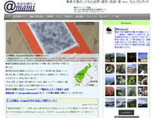 Tablet Screenshot of amami.com